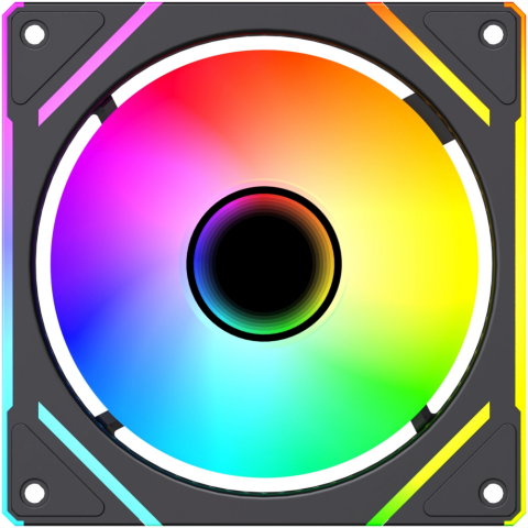 Вентилятор для корпуса Bloody BD-CF120ARGB2 Black