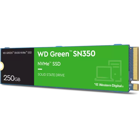 Накопитель SSD 250Gb WD Green SN350 (WDS250G2G0C)