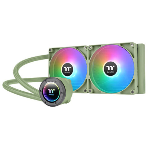 Система жидкостного охлаждения Thermaltake TH280 V2 ARGB Sync Matcha Green Edition