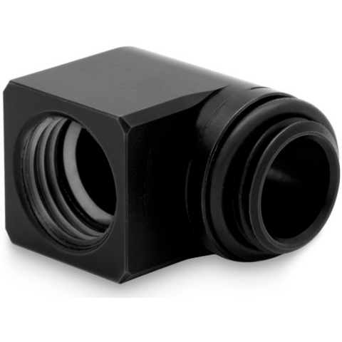 Угловой фитинг для СЖО EKWB EK-Quantum Torque Micro Rotary 90° - Black (3831109849682)