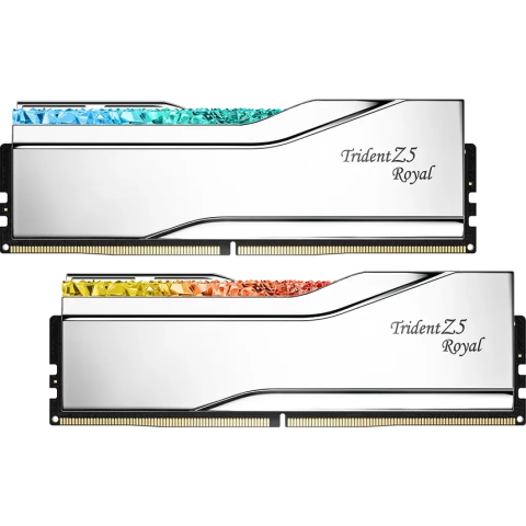 Оперативная память 64Gb DDR5 6400MHz G.Skill Trident Z5 Royal RGB (F5-6400J3239G32GX2-TR5S) (2x32Gb KIT)