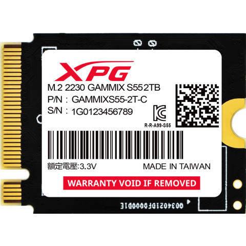 Накопитель SSD 2Tb ADATA XPG Gammix S55 (SGAMMIXS55-2T-C)
