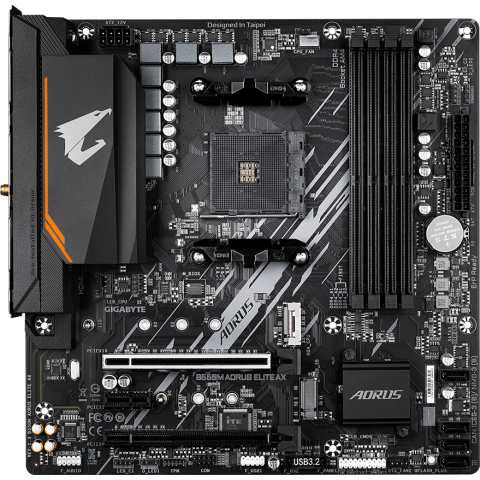 Материнская плата Gigabyte B550M AORUS ELITE AX