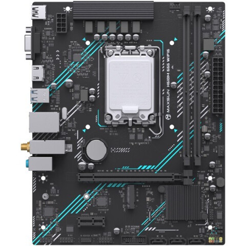 Материнская плата Maxsun H610M 666 WIFI6