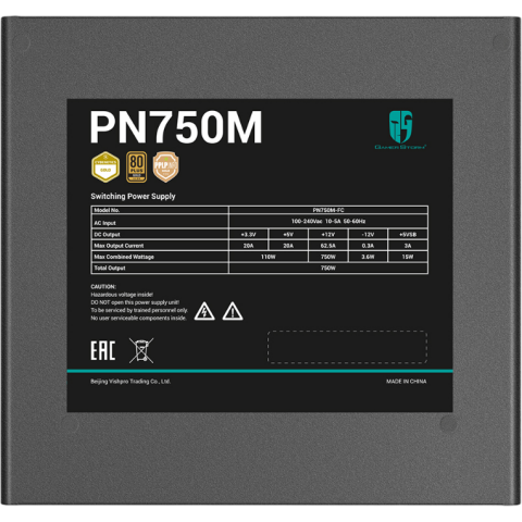 Блок питания 750W GamerStorm (DeepCool) PN750M_5