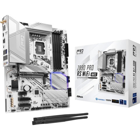 Материнская плата ASRock Z890 Pro RS WiFi White_3