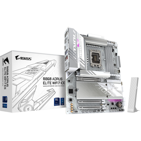 Материнская плата Gigabyte B860 AORUS ELITE WIFI7 ICE_4