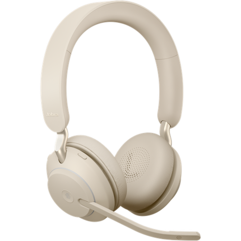 Гарнитура Jabra Evolve2 65 Link380c MS Stereo Beige