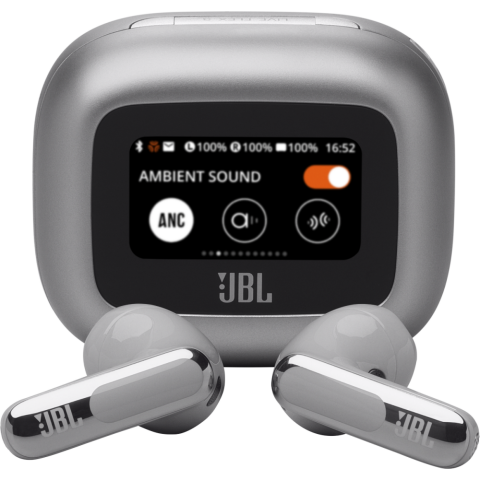 Гарнитура JBL Live Flex 3 Silver
