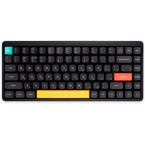 Клавиатура NuPhy AIR75v2 Wireless (Aloe Switch) RGB Basalt Black