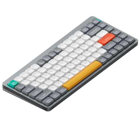 Клавиатура NuPhy AIR75v2 Wireless (Cowberry Switch) RGB Lunar Gray_0