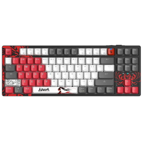 Клавиатура Bloody WS87 Grey/Red_0