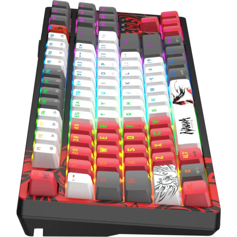 Клавиатура Bloody WS87 Grey/Red_4