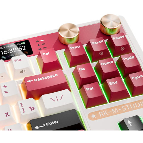 Клавиатура Royal Kludge M87 Famicom (Beige Switch)_4