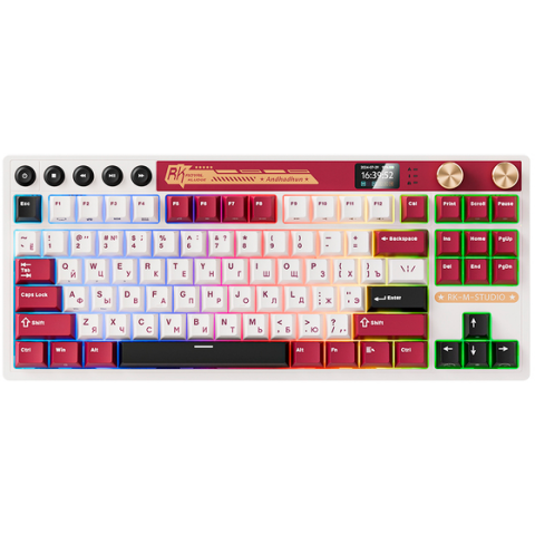 Клавиатура Royal Kludge M87 Famicom (Cream Switch)