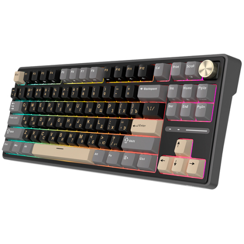 Клавиатура Royal Kludge R87 Pro Phantom (Brown Switch)_1