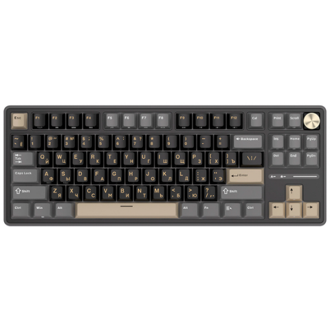 Клавиатура Royal Kludge R87 Pro Phantom (Cream Switch)_0