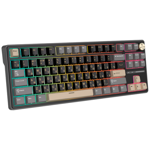 Клавиатура Royal Kludge R87 Pro Phantom (Cream Switch)_2