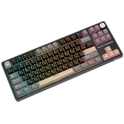 Клавиатура Royal Kludge R87 Pro Phantom (Cream Switch)_4