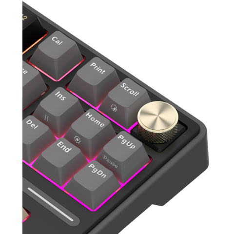 Клавиатура Royal Kludge R87 Pro Phantom (Cream Switch)_5