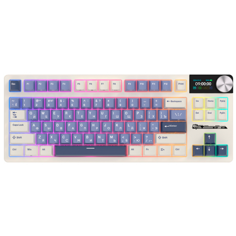 Клавиатура Royal Kludge S85 Horizon Blue (Cloud Switch)