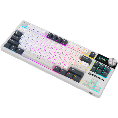 Клавиатура Royal Kludge S85 White Night (Cloud Switch)_4