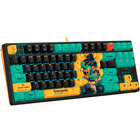 Клавиатура Bloody AT87 Renegade Black/Green_4