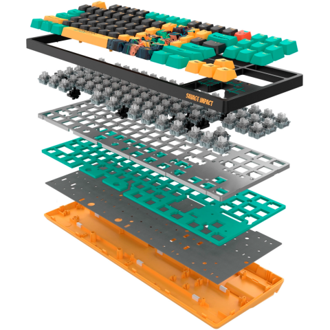 Клавиатура Bloody AT87 Renegade Black/Green_14