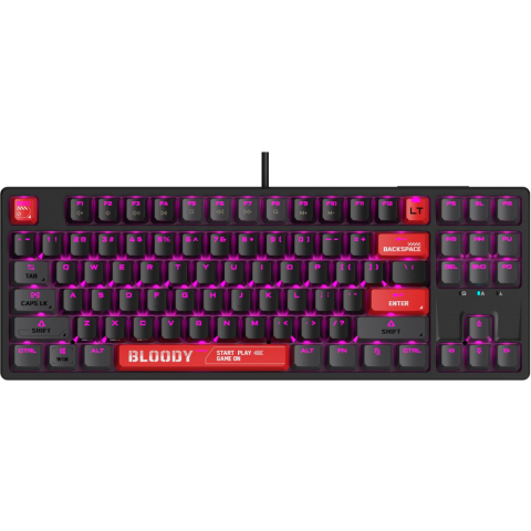 Клавиатура Bloody AT87 Black/Red_0