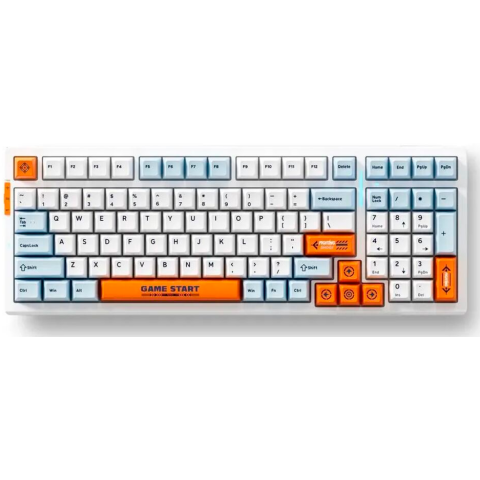 Клавиатура MCHOSE G98 Pro Wireless Orange and Blue