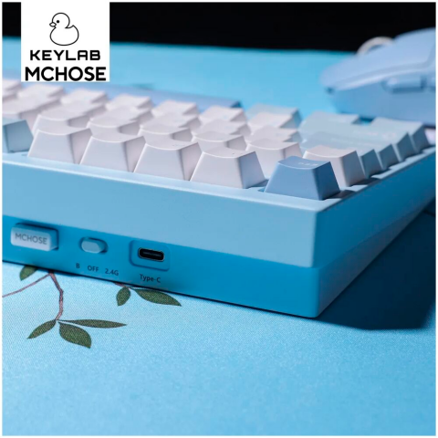 Клавиатура MCHOSE GX87 Lite Wireless Blue_1