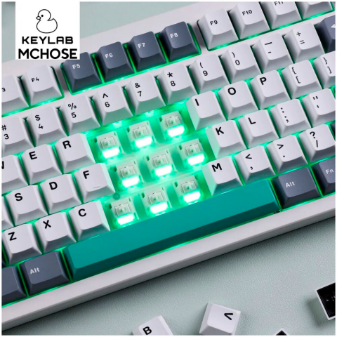 Клавиатура MCHOSE GX87 Lite Wireless White_2