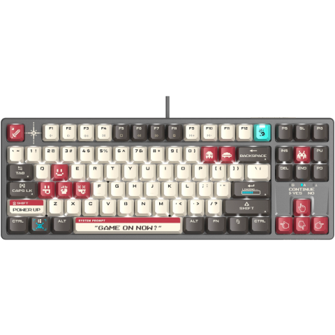 Клавиатура Bloody S87 Pixels Red