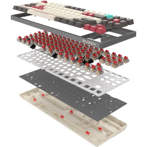 Клавиатура Bloody S87 Pixels Red_14