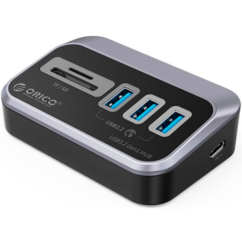 USB-концентратор Orico M3U3-3TS-05-BK-BP Black