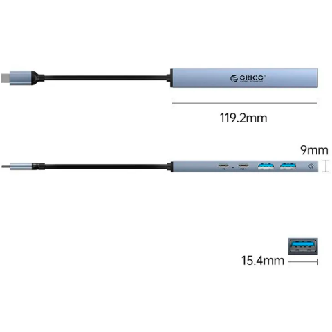 USB-концентратор Orico BHC1-5CP-GY-BP_0