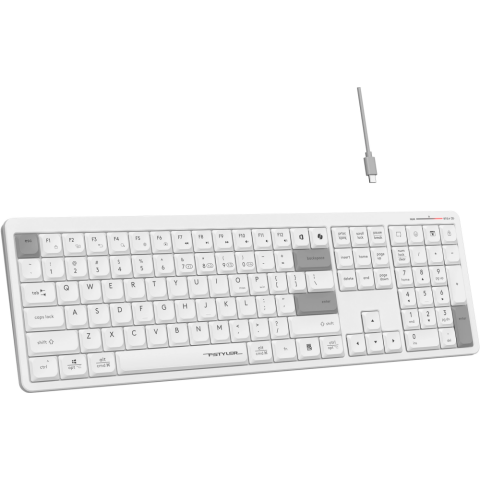 Клавиатура A4Tech Fstyler FBX55C White_1