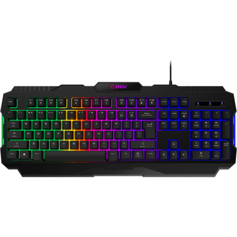 Клавиатура MSI Forge GK100 Black