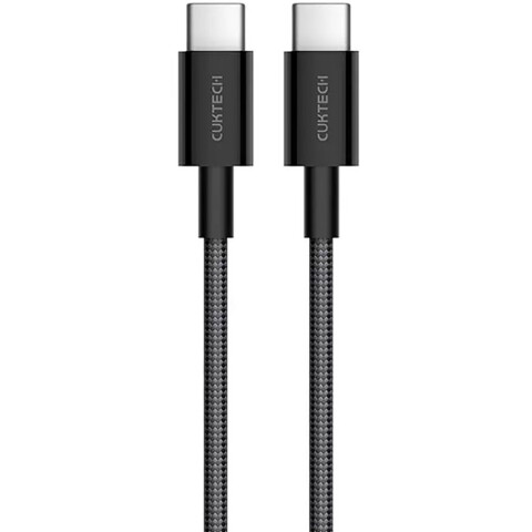 Кабель USB Type-C - USB Type-C, 1.5м, CUKTECH CTC315P Black