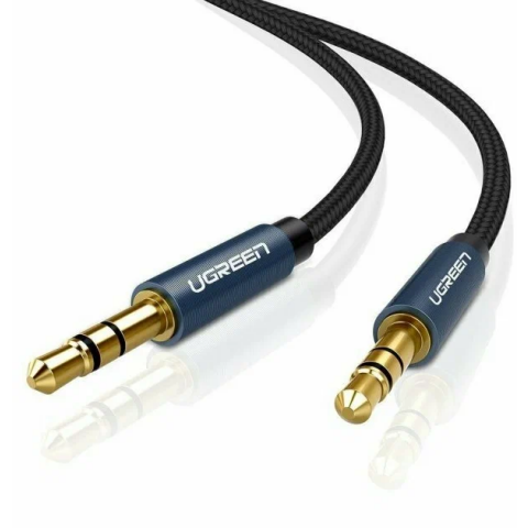 Кабель 3.5 Jack (M) - 3.5 Jack (M), 5м, UGREEN AV112 Blue