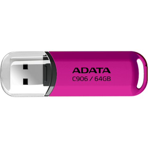 USB Flash накопитель 64Gb ADATA C906 Purple