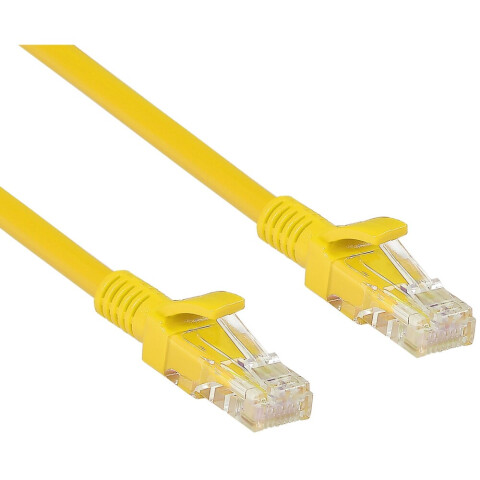 Патч-корд ExeGate UTP-RJ45-RJ45-C6-1M-YL, 1м