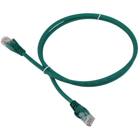 Патч-корд Lanmaster LAN-PC45/U5E-15-GN, 15м