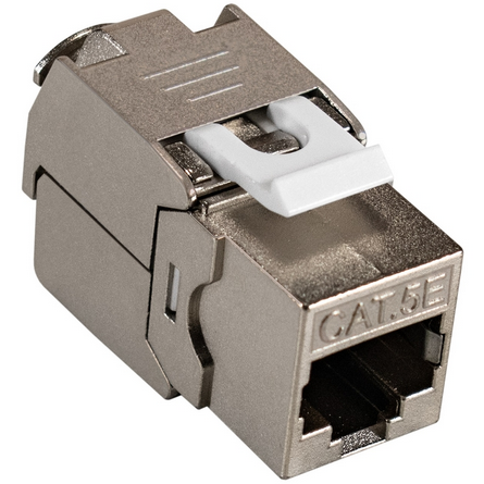 Вставка RJ-45 ExeGate KJ-8P8C-SH-C5e-180-TL