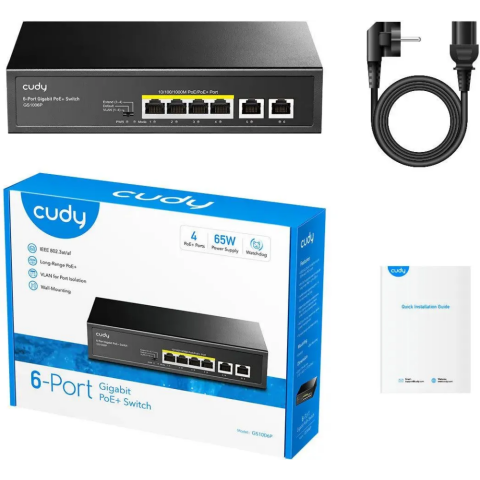 Коммутатор (свитч) Cudy GS1006P_1