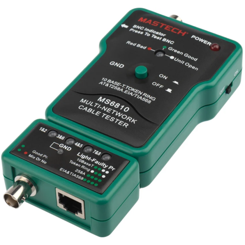 Кабельный тестер MASTECH MS6810 (13-1222)