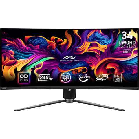 Монитор MSI 34" MPG 341CQPX QD-OLED