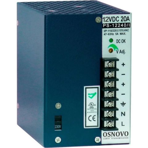 Блок питания Osnovo PS-12240/I