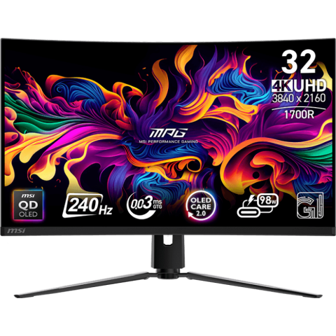 Монитор MSI 32" MPG 321CURX QD-OLED