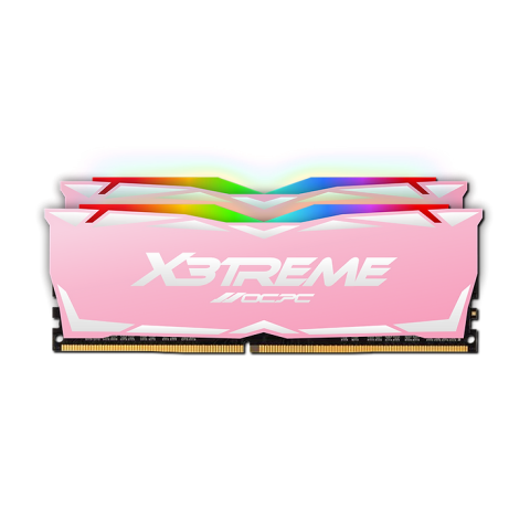 Оперативная память 16Gb DDR4 3600MHz OCPC X3 RGB Pink (MMX3A2K16GD436C18PK) (2x8Gb KIT)